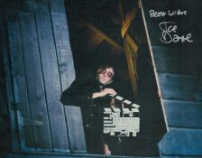 Joe Dante signed 10x8inch colour photo. Good condition. All autographs are genuine hand signed and