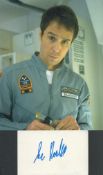 Sam Rockwell signed white card and 10x8 inch colour photo. Good condition. All autographs are