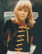 Katy Manning signed 10x8 inch DR WHO colour photo pictured in her role as Jo Grant. Good