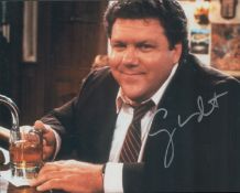 George Wendt signed Cheers 10x8 inch colour photo. Good condition. All autographs are genuine hand