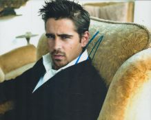 Colin Farrell signed 10x8 inch colour photo. Good condition. All autographs are genuine hand