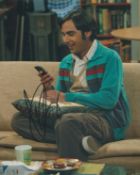 Kunal Nayyar signed 10x8 inch colour photo. Good condition. All autographs are genuine hand signed