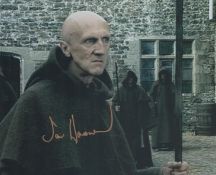 Ian Hanmore signed 10x8 inch DR WHO colour photo pictured in his role as Father Angelo. Good