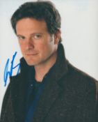 Colin Firth signed 10x8 inch colour photo. Good condition. All autographs are genuine hand signed