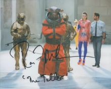 Ross Mullan signed 10x8 inch DR WHO colour photo. Good condition. All autographs are genuine hand