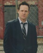 Dean Winters signed 10x8 inch colour photo. Good condition. All autographs are genuine hand signed