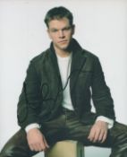 Matt Damon signed 10x8 inch colour photo. Good condition. All autographs are genuine hand signed and