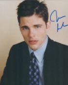 James Marsden signed 10x8 inch colour photo. Good condition. All autographs are genuine hand