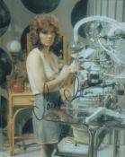 Sarah Sutton signed 10x8 inch DR WHO colour photo pictured in her role as Nyssa. Good condition. All