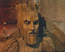 Spencer Wilding signed 10x8 inch DR WHO colour photo pictured in his role as the Wooden King. Good