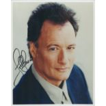 John de Lancie signed 10x8 inch colour photo. Good condition. All autographs are genuine hand signed