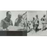 Erwin Rommel collection includes two 8x6 black and white photos and the original photo still of