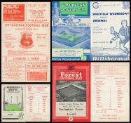 Football Vintage Programme collection 7 included dating back to 1959 matches include Nottingham
