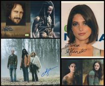 Twilight collection 6 signed colour photos from cast member from the hit movie franchise includes