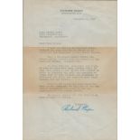 Richard Nixon signed TLS dated November 1, 1968, interesting content on Washington D.C headed
