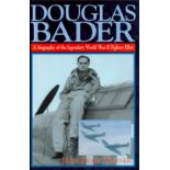 WWII Grp Cpt Sir Douglas Bader signed hardback book a biography of the legendary World War II
