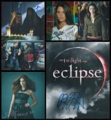 Twilight collection 6 signed colour photos from cast members includes 2, Ashley Greene, 2 Anna