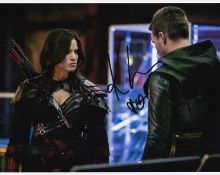 SALE! Arrow Katrina Law hand signed 10x8 photo. This beautiful 10x8 hand signed photo depicts
