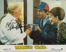 John Ritter American Actor Signed Album 'Problem Child' 8x10 Promo Photo. Good condition. All