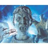 Sarah Louise Madison signed 10x8 inch DR WHO colour photo pictured in her role AS Weeping Angel.