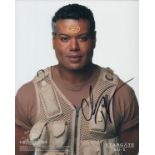 Chris Judge signed 10x8 inch colour photo. Good condition. All autographs are genuine hand signed