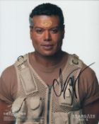 Chris Judge signed 10x8 inch colour photo. Good condition. All autographs are genuine hand signed