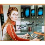 Space 1999 Catherine Schell signed 10 x 8 colour photo. Good condition. All autographs are genuine