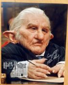 Harry Potter Gringott Goblin Michael Henbury signed 10 x 8 colour photo. Good condition. All