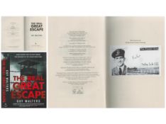 The Real Great Escape by Guy Walters hardback book. Unsigned. Good condition. All autographs are