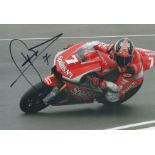 Motor Racing Carlos Checa signed 12x8 inch colour photo. Good condition. All autographs are