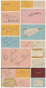 TV, Film and Sport collection autograph book collection includes some great signatures such as