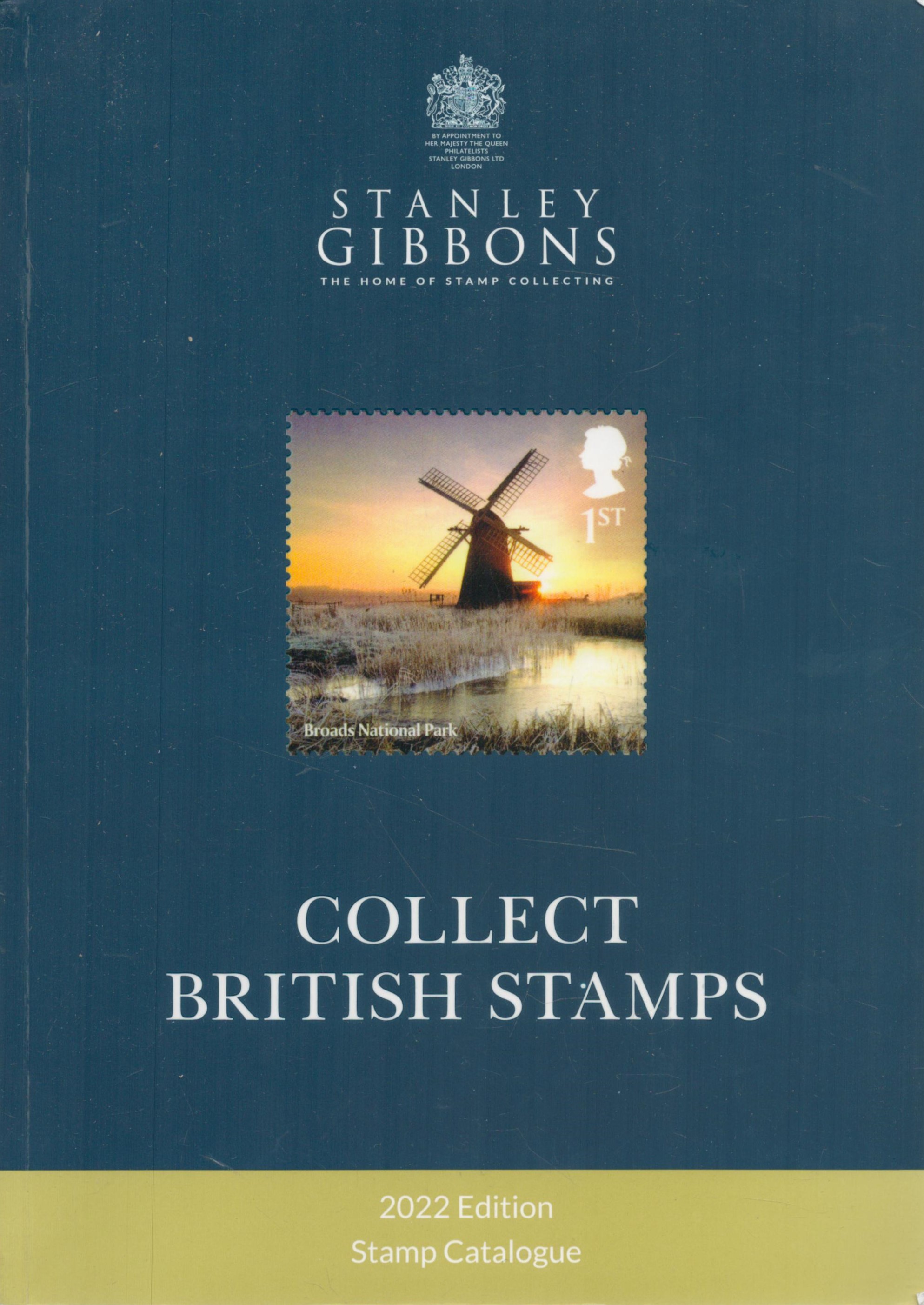 Stanley Gibbons Stamp Catalogue - Great Britain 23rd Edition Softback Catalogue 2022 with 326 pages.