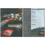 The official formula one season review 2008. First edition hardback book. Good condition. We combine