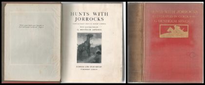 Books. Titled Hunts With Jorrocks 2nd Edition Hardback Book By Robert Surtees. Published in 1908