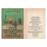Five Quarters of the Orange by Joanne Harris. First edition hardback book with dustjacket. 2001.