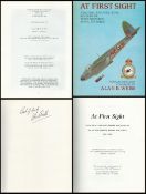Alan B Webb Signed At First Sight- A Factual and Anecdotal Account of 627 Squadron RAF 1st Edition