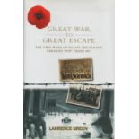 Multi-Signed Book, 7 Signed 1st Edition Hardback Book Titled Great War to Great Escape by Laurence