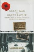 Multi-Signed Book, 7 Signed 1st Edition Hardback Book Titled Great War to Great Escape by Laurence