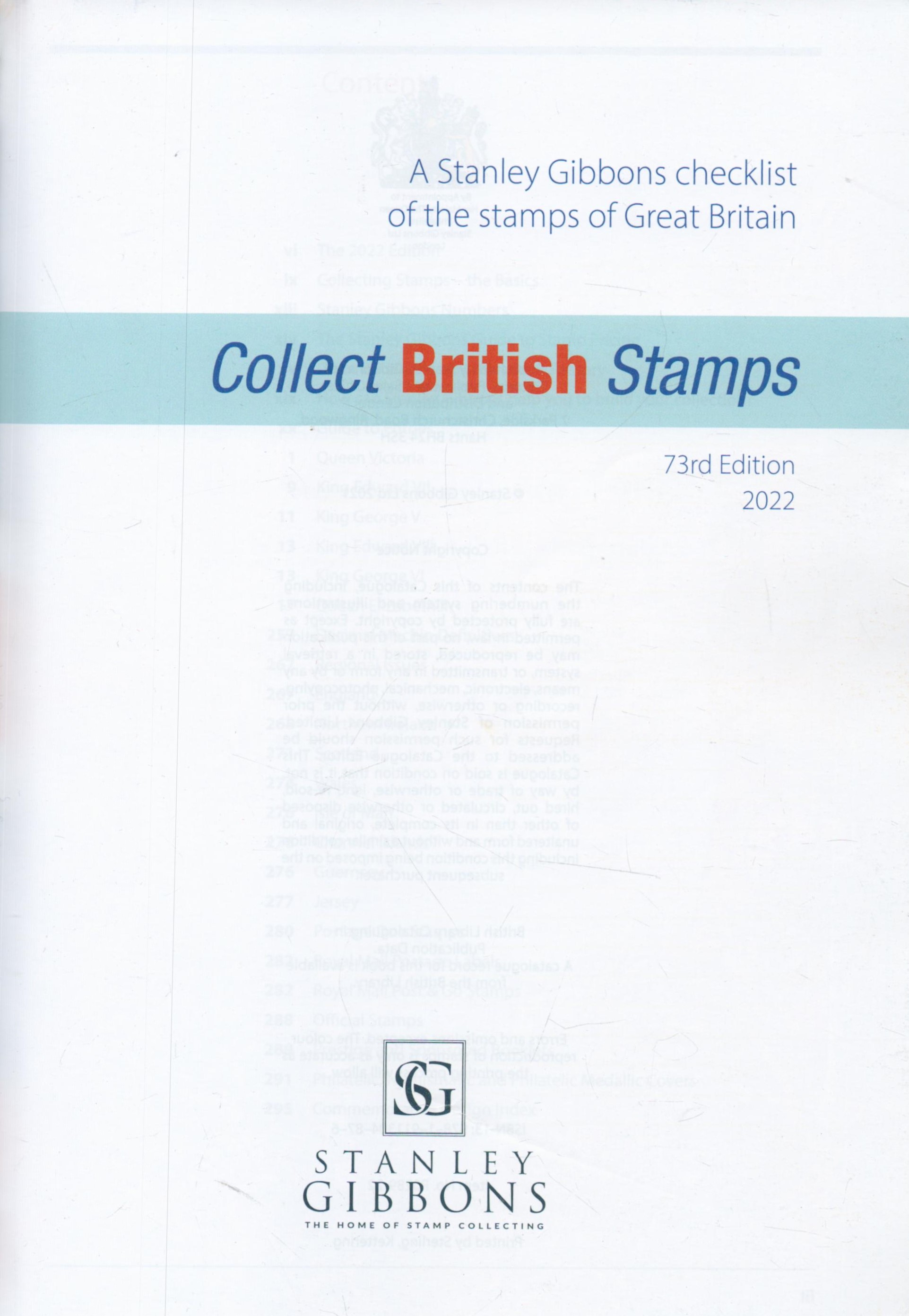 Stanley Gibbons Stamp Catalogue - Great Britain 23rd Edition Softback Catalogue 2022 with 326 pages. - Image 2 of 3