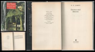 Book. Titled Devices and Desires by PD James. 1st Edition Hardback Book Published in 1989 by Faber