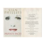 Private faces the autobiography by Sian Phillips. First edition 1999. Good condition. We combine