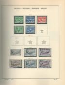 Belgium used Stamps in a 1948 to 1980 Schaubek Printed Album containing approx 350+ Stamps Plus 5