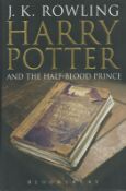 Harry Potter and The Half Blood Prince by J K Rowling Hardback Book First Edition 2005 with 607