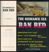 The Bismarck Sea Ran Red Hardback Book by J Arbon and Chris Christensen. Published in 1979.