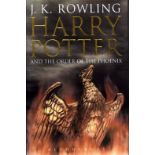 J.K Rowling Harry Potter and The Order of The Phoenix signed by Christopher William Rankin (Percy