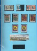 Luxembourg Mint & used Stamps in a Binder containing approx 280 Stamps from 1993 to 1999 plus