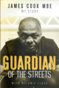 James Cook M.B.E. Signed Book - My Story - Guardian of the Streets Autobiography with Melanie