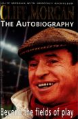 Cliff Morgan Personally Signed 'Cliff Morgan The Autobiography' Hardback First Edition Book.
