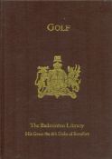 Golf. Facsimile of previous edition, republished 1987 by the Ashford Press, Southampton. Fine copy