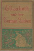 Elizabeth and her German Garden. Published by Donohue Brothers, Chicago, 1887. Publisher's pictorial